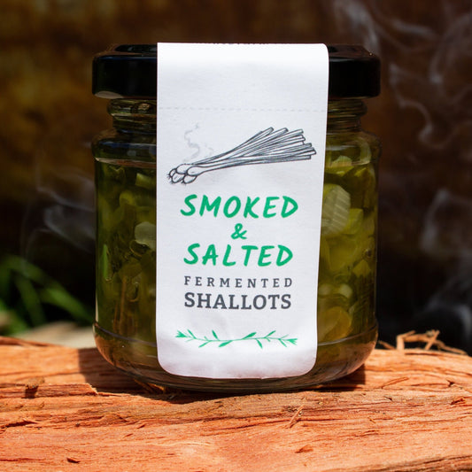 Fermented Shallots - Smoked & Salted - Shedhouse Farm