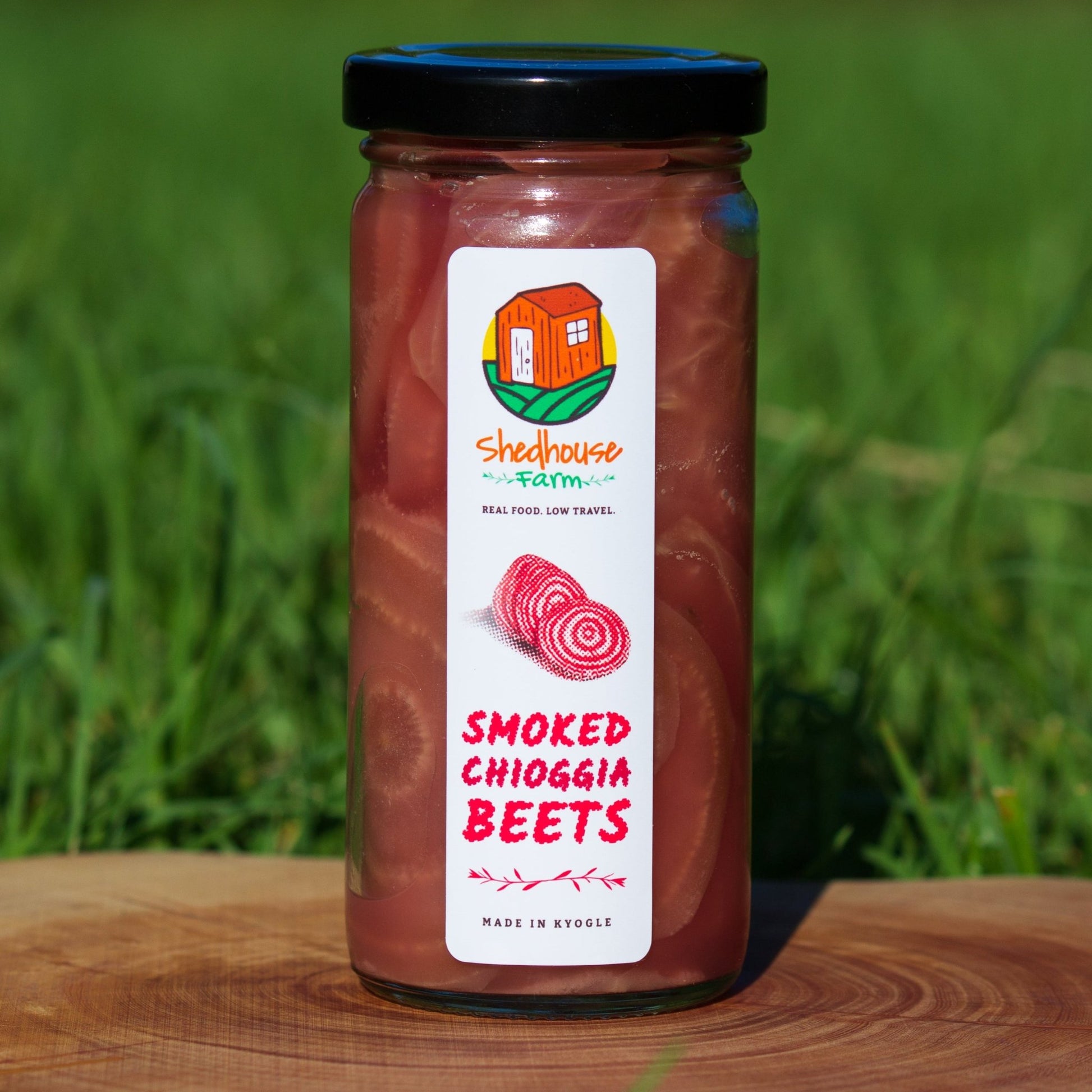 Smoked Chioggia Beets - Shedhouse Farm